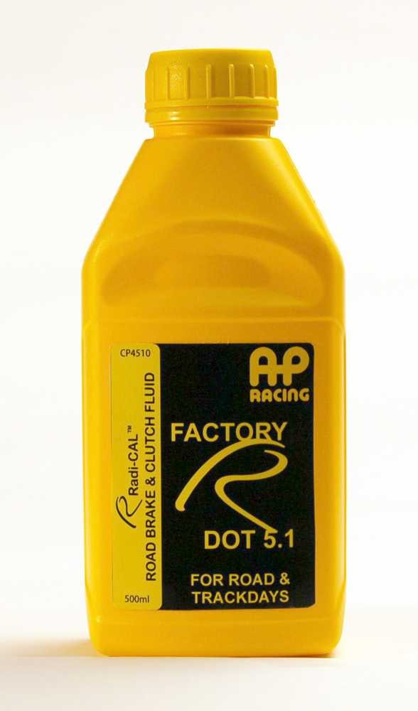 Aja Minister vier keer Factory R Dot 5.1 Performance Brake Fluid - CP4510 | AP Racing