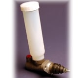 Small diameter plastic reservoirs with central outlet for direct fitment. - Feature Image